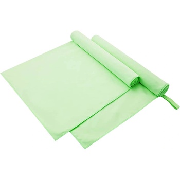 Image 1 of vidaXL Спортни кърпи 2 pcs Зелен 180 x 90 cm Полиестер и полиамид (42011480)