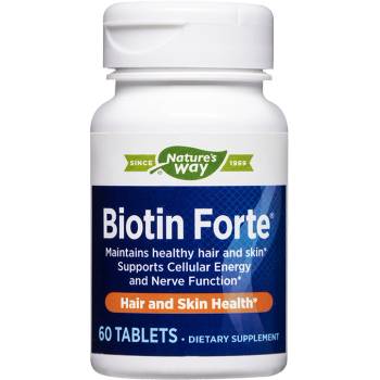 Nature's Way Биотин Форте® 60 таблетки | Nature’s Way (214010_10751)