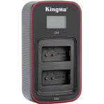 KingMa BM058-ENEL20 - двойно USB-C зарядно с LCD дисплей за Nikon EN-EL20 Зарядно за батерии