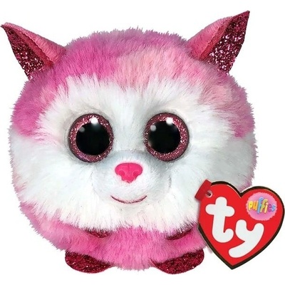 TY Puffies PRINCESS růžový husky 42522