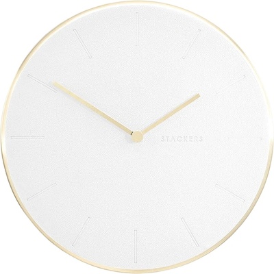 Stackers Стенен часовник Stackers 40 см бял (75654)