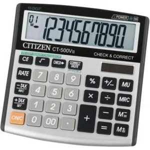 Citizen CT-500V Калкулатори