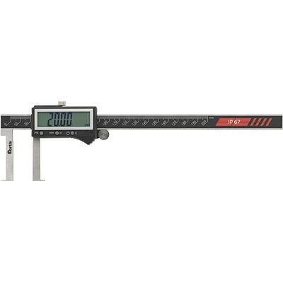 Fortis 7441840200 Digitální posuvné měřítko 200 mm na měření vnitřních drážek