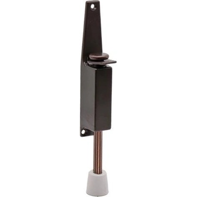 IBFM 247 - mechanický dverný stavač, doraz dverí s gumou, výška 180 mm, hnedý FM-ST-180_247
