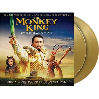 Soundtrack: Young Christopher: The Monkey King - Havoc In Heaven's Palace (Limited Coloured Gold Vinyl) - 2Vinyl (LP)