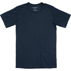 Devold Мъжко мериносово термобельо Devold Adventure Merino 190 Tee Merino shirt - Ink (015-2373-0112)