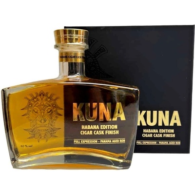 Kuna Habana Edition Cigar Cask Finish 42% 0,7 l (kazeta)