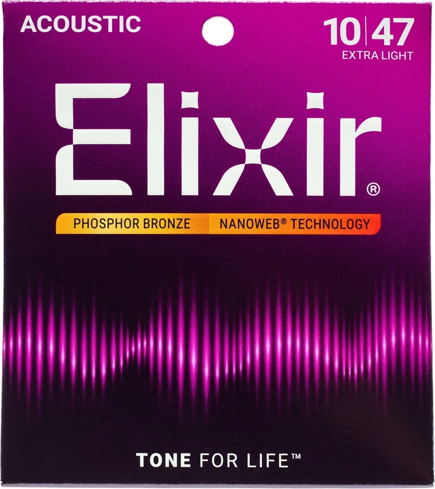 Elixir Nanoweb Phosphor Bronze Extra Light