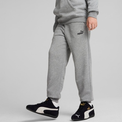 Puma ESS NO. 1 LOGO SWEATPANTS TR B dětSKÉ teplÁKOVÉ KALHOTY ŠEDÉ