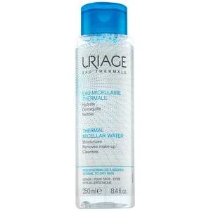 Uriage Thermal Micellar Water - Normal To Dry Skin мицеларна вода за отстраняване на грим за суха кожа 250 ml