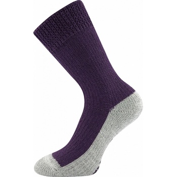 Dospelé ponožky na spanie fialová