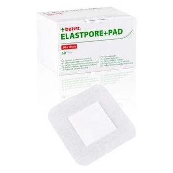 Elastpore+pad Batist steril 10 cm x 10 cm 50 ks