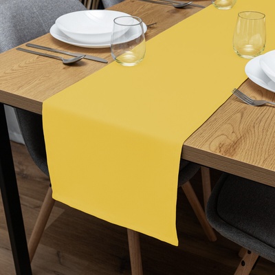 Biante Dekoračný behúň Rongo RG-090 Svetlo žltý 20x120cm