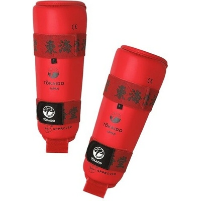 Tokaido Chrániče holení WKF - červené – Zboží Dáma