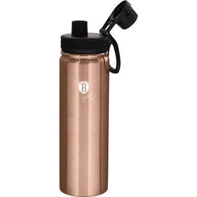 Berlingerhaus Láhev Sport z nerezové oceli 18 10 Rose Zlatá Metallic Line 720 ml