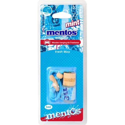 Mentos Glass Bottle Air Freshener Mint - mentol