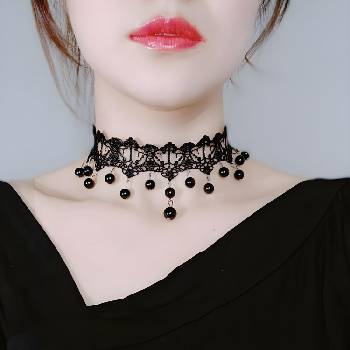 HARAHU Колие ir-27493 - Черна kp27493 (ir-27493)