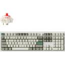 Keychron Q6 Max QMK Shell White Gateron Jupiter Red (Q6M-P1)