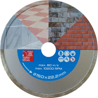 Diamant Levior Kotouč diamantový 150 x 2.2 x 22.2 mm 21015