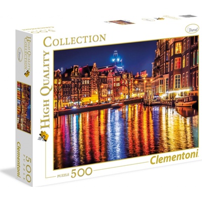 Clementoni Amsterdam 35037 500 dílků – Zboží Dáma
