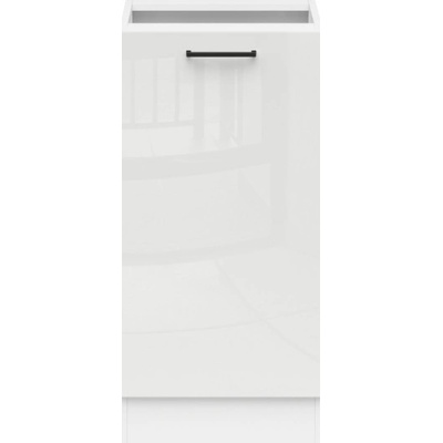 Junona Line Tafla skříňka D1D/40/82 L, bílá/bílá křída lesk – Sleviste.cz
