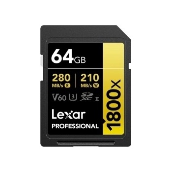 Lexar SDXC UHS-II 64GB LSD1800064G-BNNNG