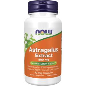 NOW Astragalus Extract 500 mg [90 капсули]
