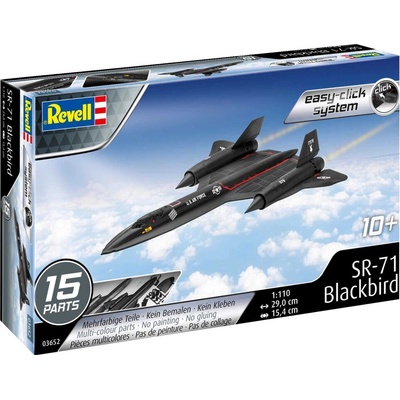 Corfix EasyClick lietadlo 03652 SR 71 Blackbird 1:110