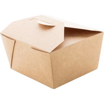Delibox 750 krabice na jedlo so sebou, hnedá natural
