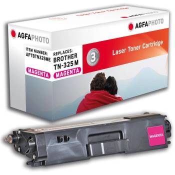 Compatible Тонер AgfaPhoto TN-325M, магента, съвместим с Brother (APTBTN325ME)