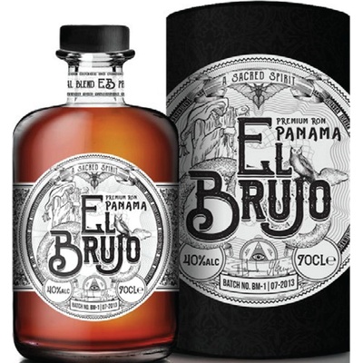 El Brujo Rum 40% 0,7 l (tuba)