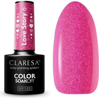 Claresa gél lak na nechty Love Story 6 5 g