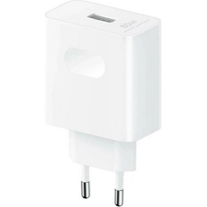 Honor SuperCharger мрежово зарядно устройство с USB порт, 80 W, бързо зарядно, БЯЛО HN-200400E00 / 0222AAJK (HN-200400E00 / 0222AAJK)