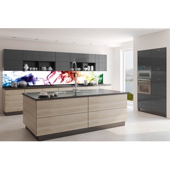 DIMEX ART s. r. o Фототапет за кухня - детайл от мастило във вода 350 x 60 см