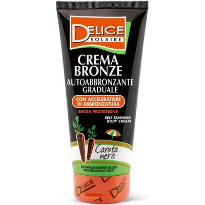 Delice Solaire Samoopalovací krém s černou mrkví 200 ml