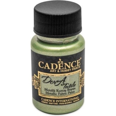 Cadence Boya Barva na textil Dora Textile metalická mentolová 50 ml