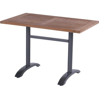 Folding Bistro Hartman s teakovou deskou 110 x 70 cm xerix