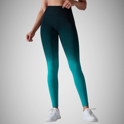 Push-up ombre legíny čierno-zelené