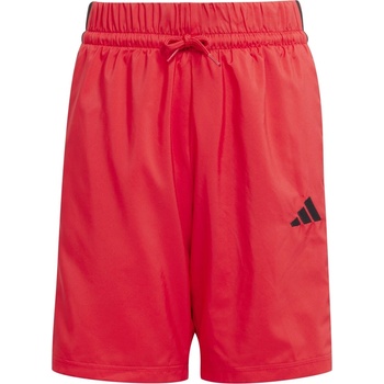 Image 1 of Adidas Юношески къси панталони Adidas Essential Woven Shorts Juniors - Red/Black
