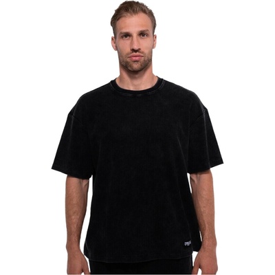 GymBeam Tričko Persistence Washed Black