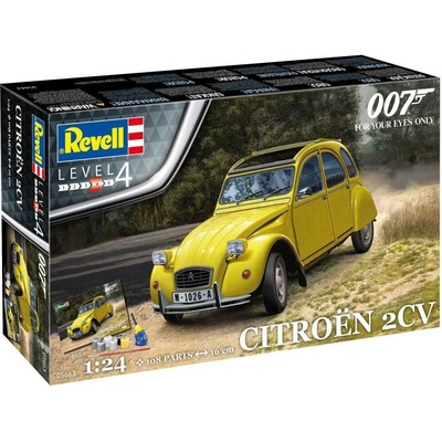 Revell Citroën 2CV James Bond 007 For Your Eyes Only Gift Gift Set 1:24