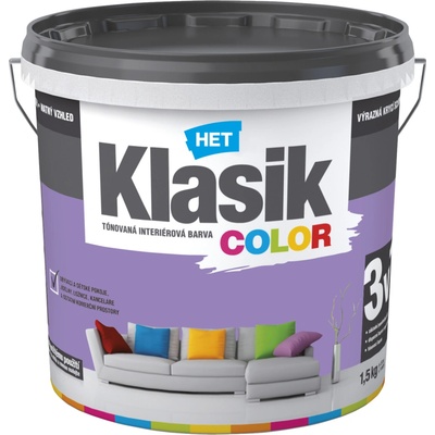 HET Klasik Color fialová, 1,5kg