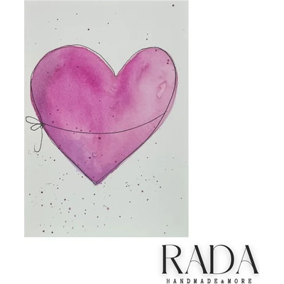 Ръчно изработена любовна картичка - Love Card #27 (LOVECARD27)