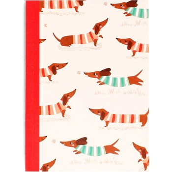 Rex London Тетрадка 60 стр. A6 Sausage Dog - Rex London (30461)