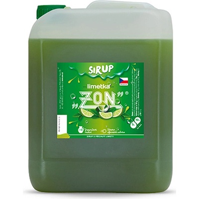 Zon Sirup limetka 10 l