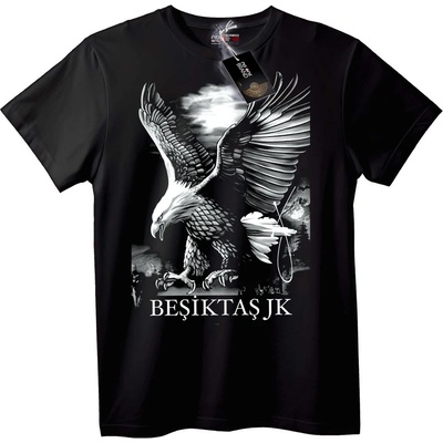 NOONEBRAND Тениска Beşiktaş JK Орел - 2XL, White
