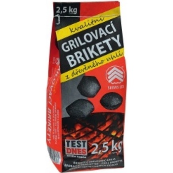 Servis Les grilovacie brikety 2,5 kg