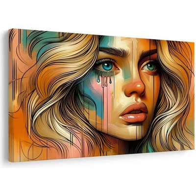 Obraz moderní portrét ženy - 90x60