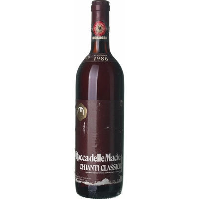 Rocca delle Macìe Chianti suché červené 1986 0,75 l (holá láhev)
