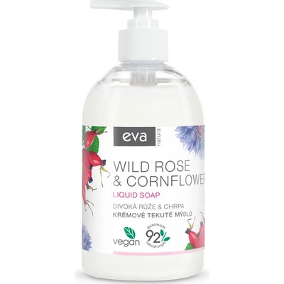 Eva Natura Krémové tekuté mydlo Divoká ruža & Nevädza 500 ml